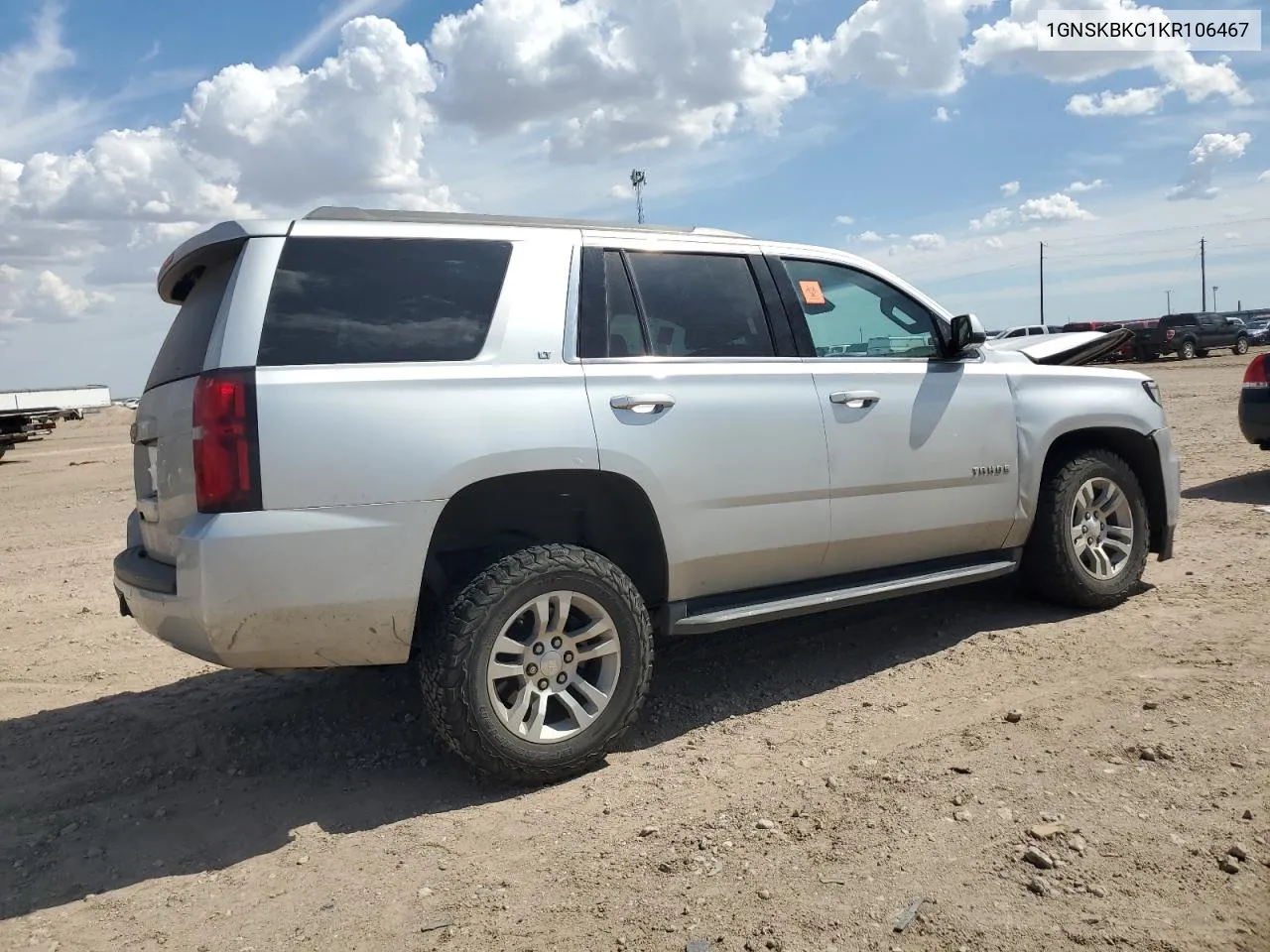 2019 Chevrolet Tahoe K1500 Lt VIN: 1GNSKBKC1KR106467 Lot: 72759904