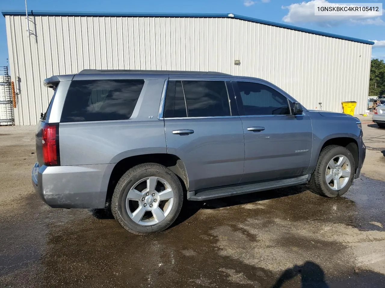 2019 Chevrolet Tahoe K1500 Lt VIN: 1GNSKBKC4KR105412 Lot: 72850324