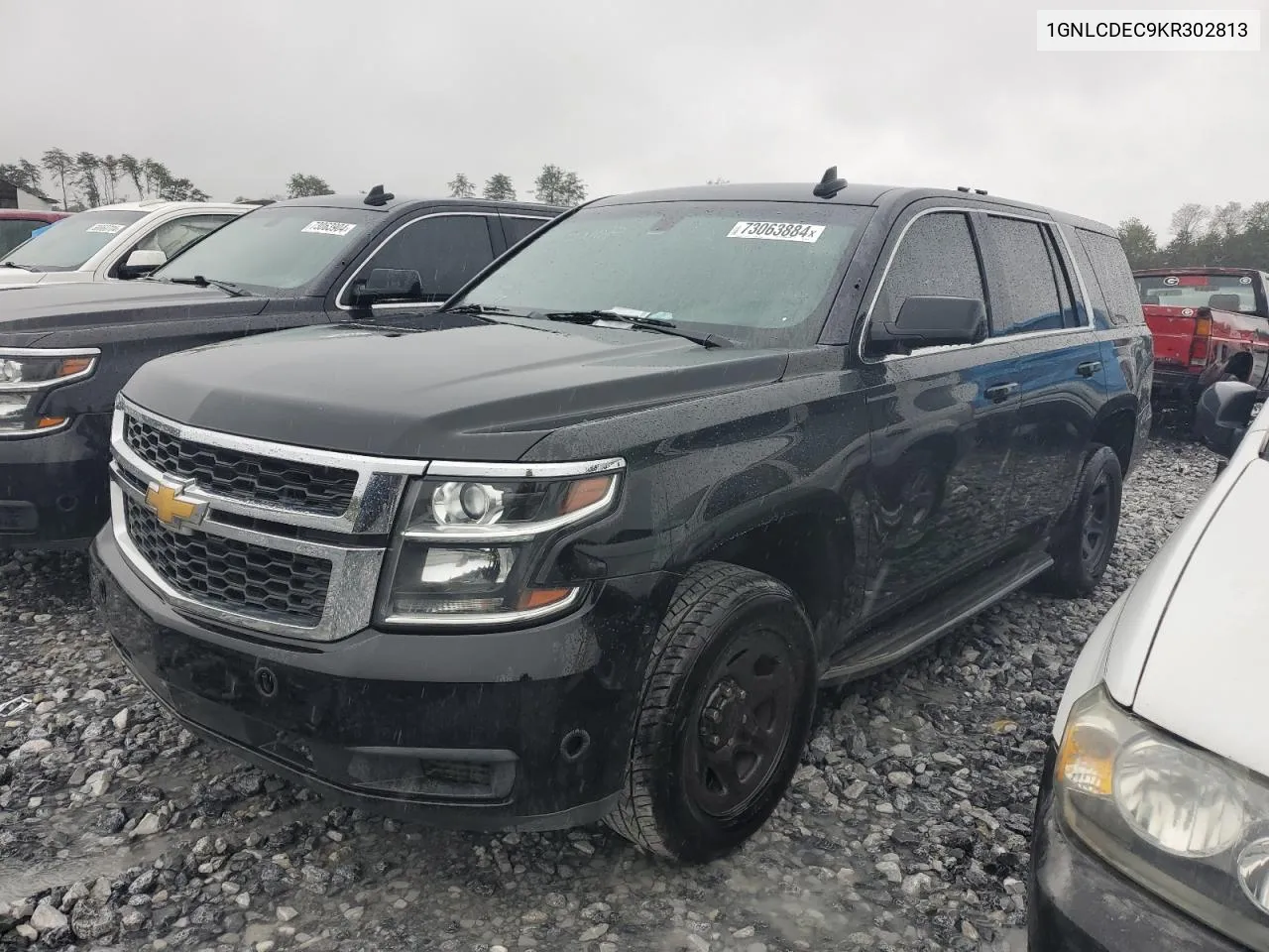 2019 Chevrolet Tahoe Police VIN: 1GNLCDEC9KR302813 Lot: 73063884