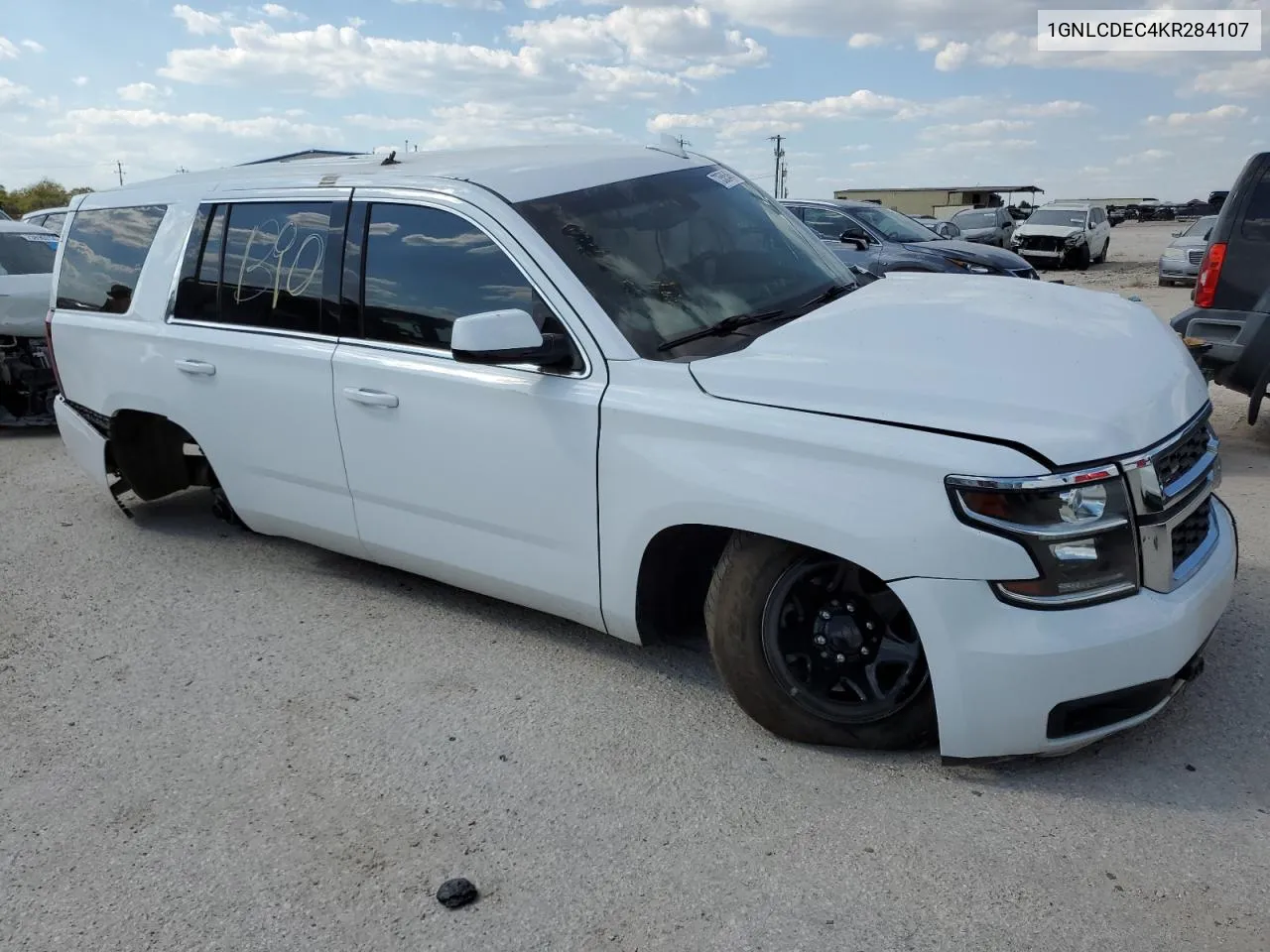 2019 Chevrolet Tahoe Police VIN: 1GNLCDEC4KR284107 Lot: 73505464