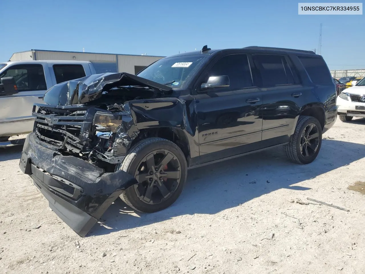 2019 Chevrolet Tahoe C1500 Lt VIN: 1GNSCBKC7KR334955 Lot: 73519004