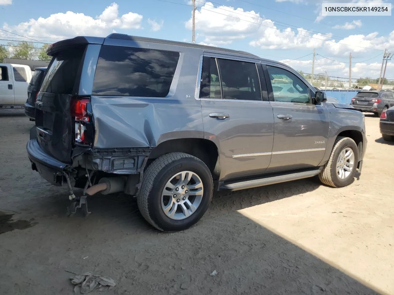 2019 Chevrolet Tahoe C1500 Lt VIN: 1GNSCBKC5KR149254 Lot: 73646014