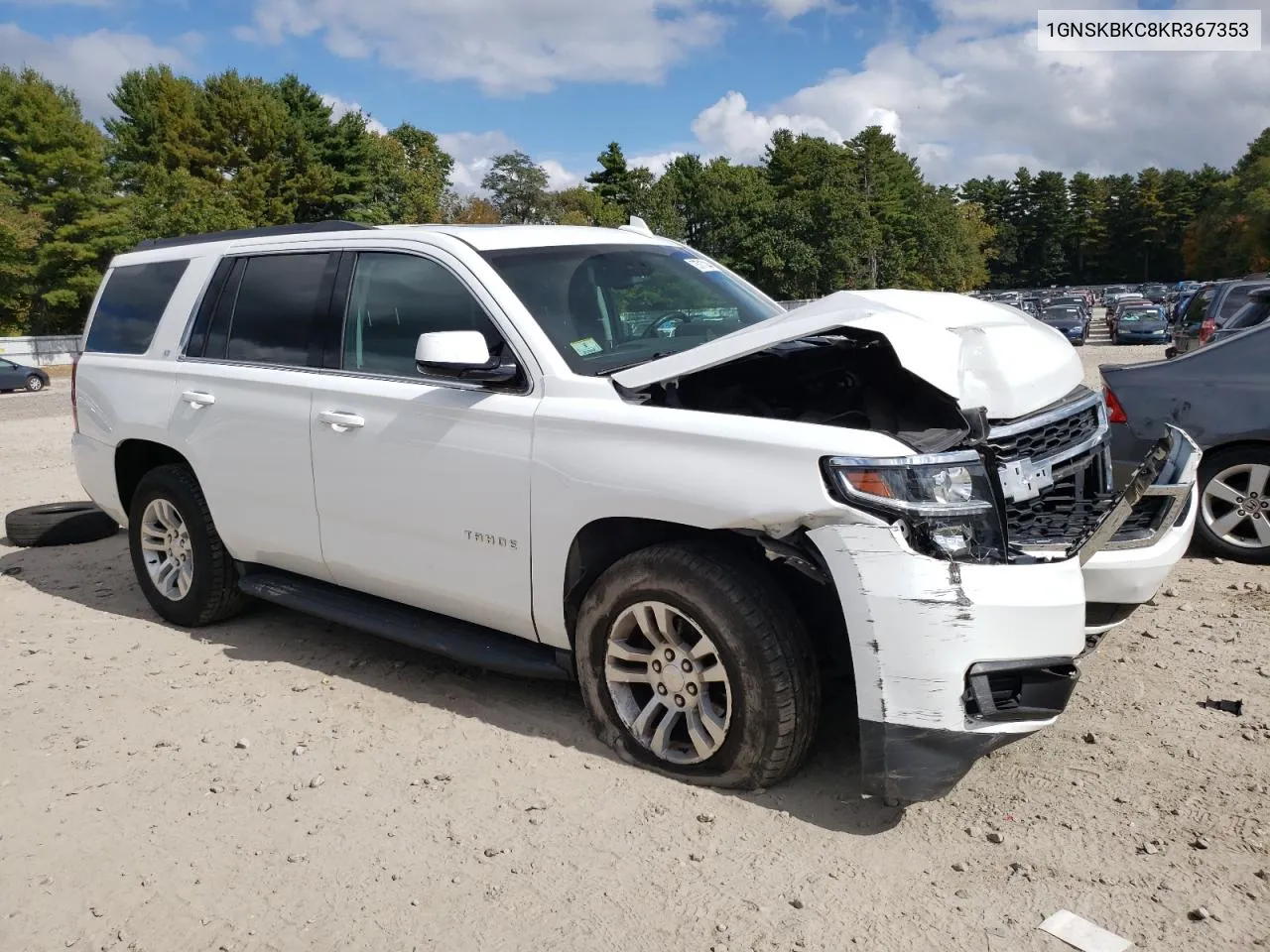 2019 Chevrolet Tahoe K1500 Lt VIN: 1GNSKBKC8KR367353 Lot: 73717144