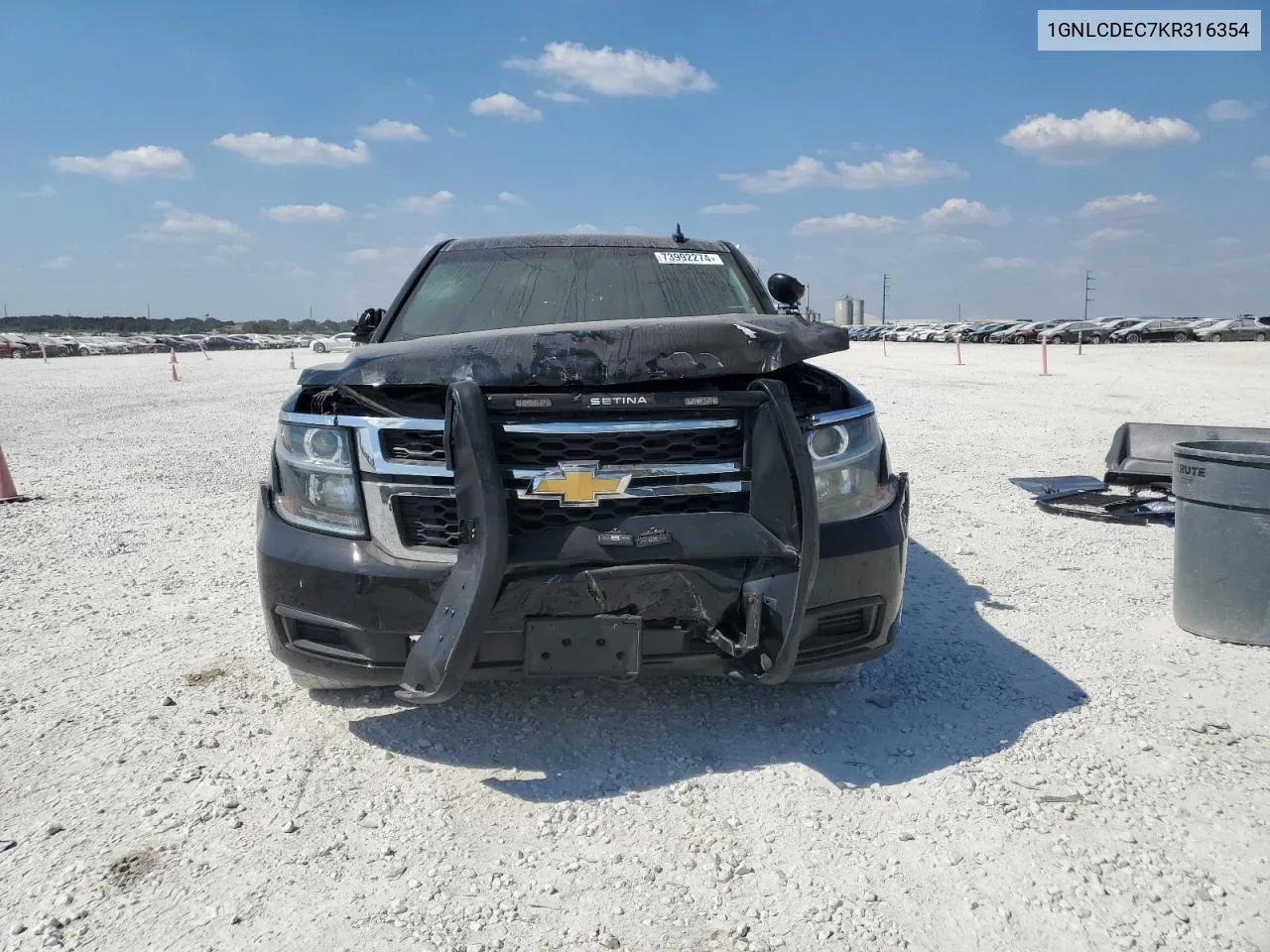 1GNLCDEC7KR316354 2019 Chevrolet Tahoe Police