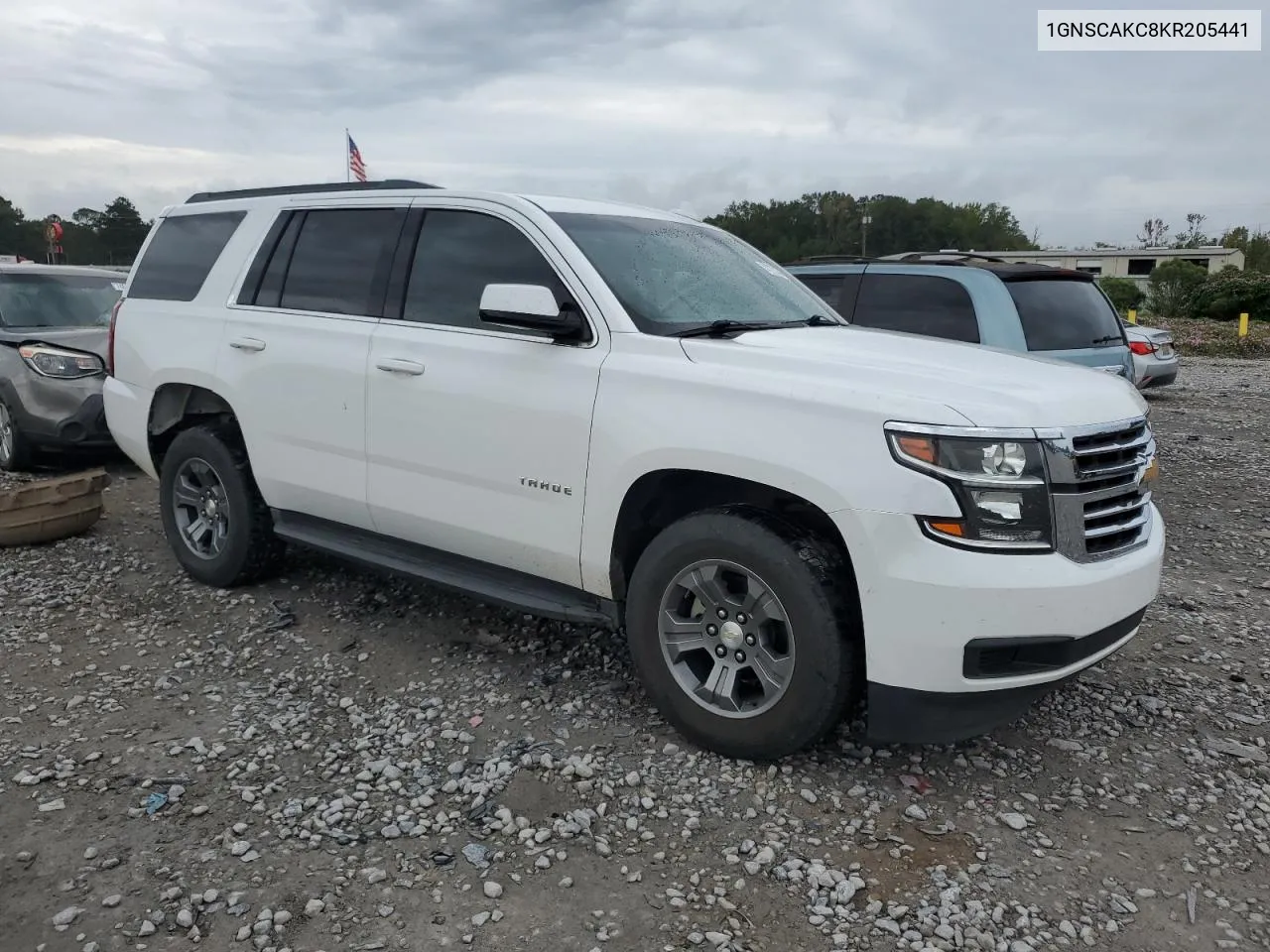 2019 Chevrolet Tahoe C1500 Ls VIN: 1GNSCAKC8KR205441 Lot: 74775334