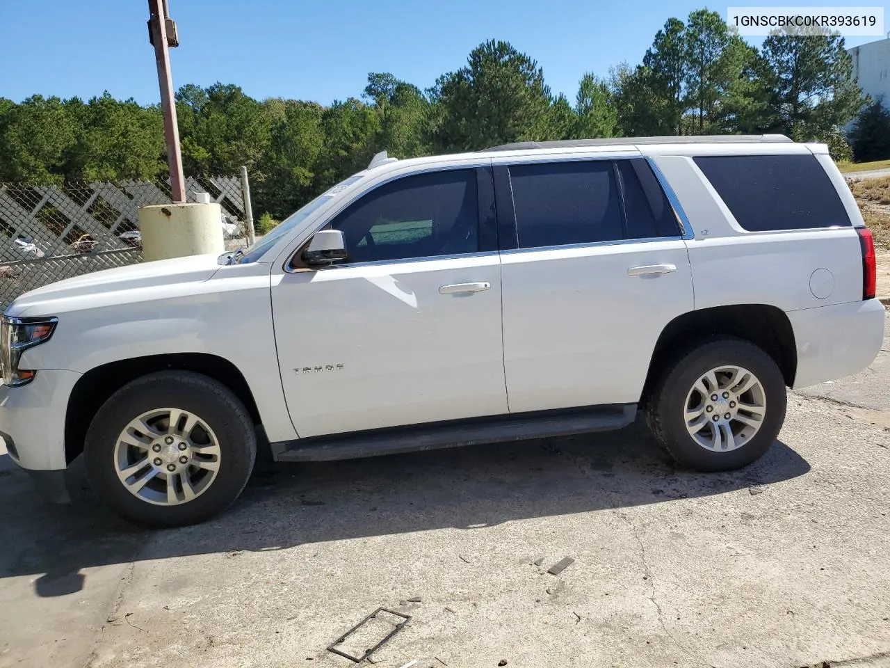 2019 Chevrolet Tahoe C1500 Lt VIN: 1GNSCBKC0KR393619 Lot: 75462354