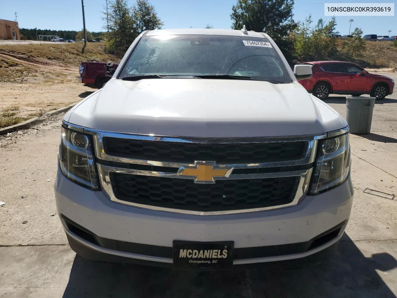 2019 Chevrolet Tahoe C1500 Lt VIN: 1GNSCBKC0KR393619 Lot: 75462354