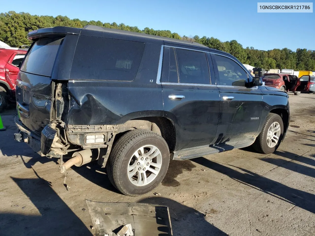 2019 Chevrolet Tahoe C1500 Lt VIN: 1GNSCBKC8KR121786 Lot: 75833784