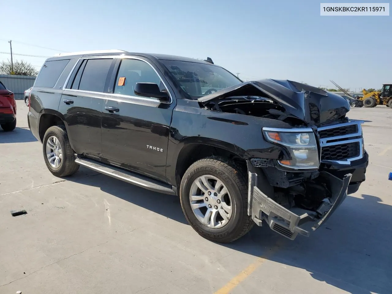 2019 Chevrolet Tahoe K1500 Lt VIN: 1GNSKBKC2KR115971 Lot: 75889574