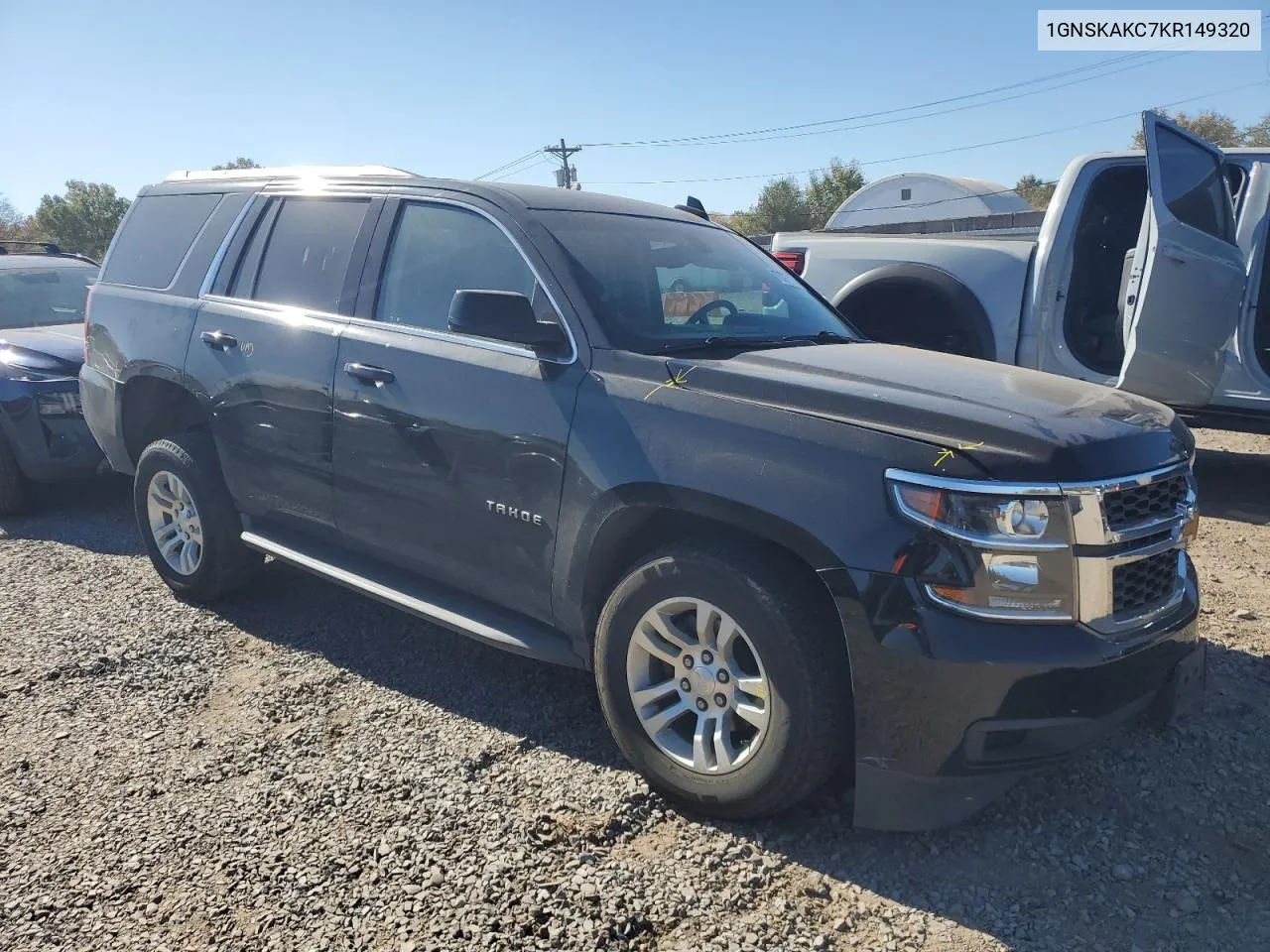 2019 Chevrolet Tahoe K1500 Ls VIN: 1GNSKAKC7KR149320 Lot: 76397174