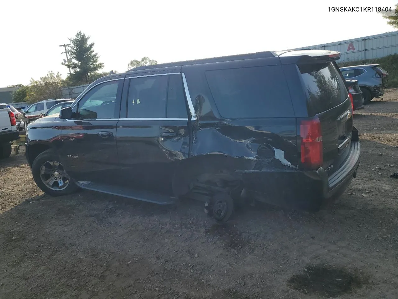 2019 Chevrolet Tahoe K1500 Ls VIN: 1GNSKAKC1KR118404 Lot: 76542334