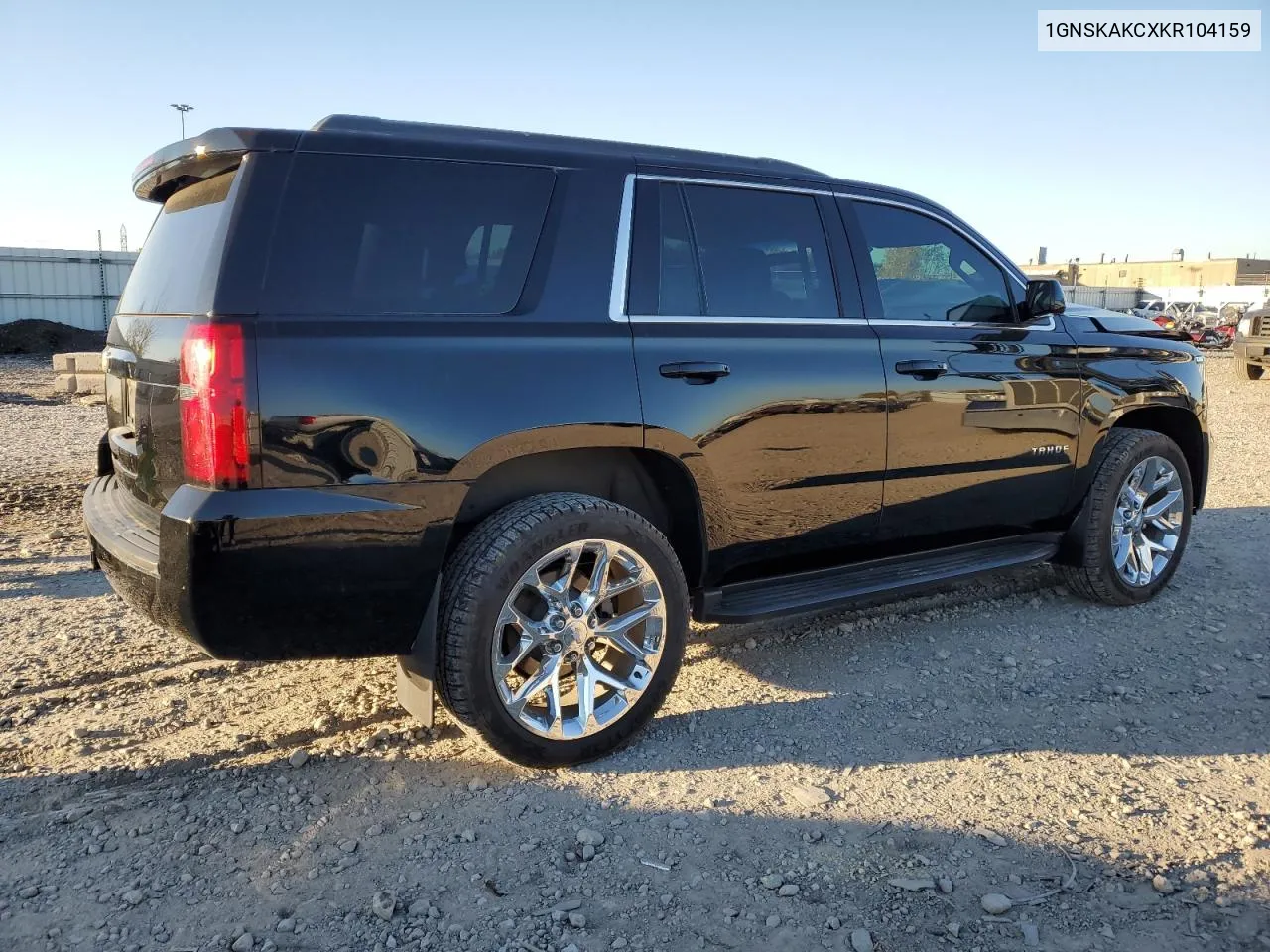 2019 Chevrolet Tahoe K1500 Ls VIN: 1GNSKAKCXKR104159 Lot: 76556984