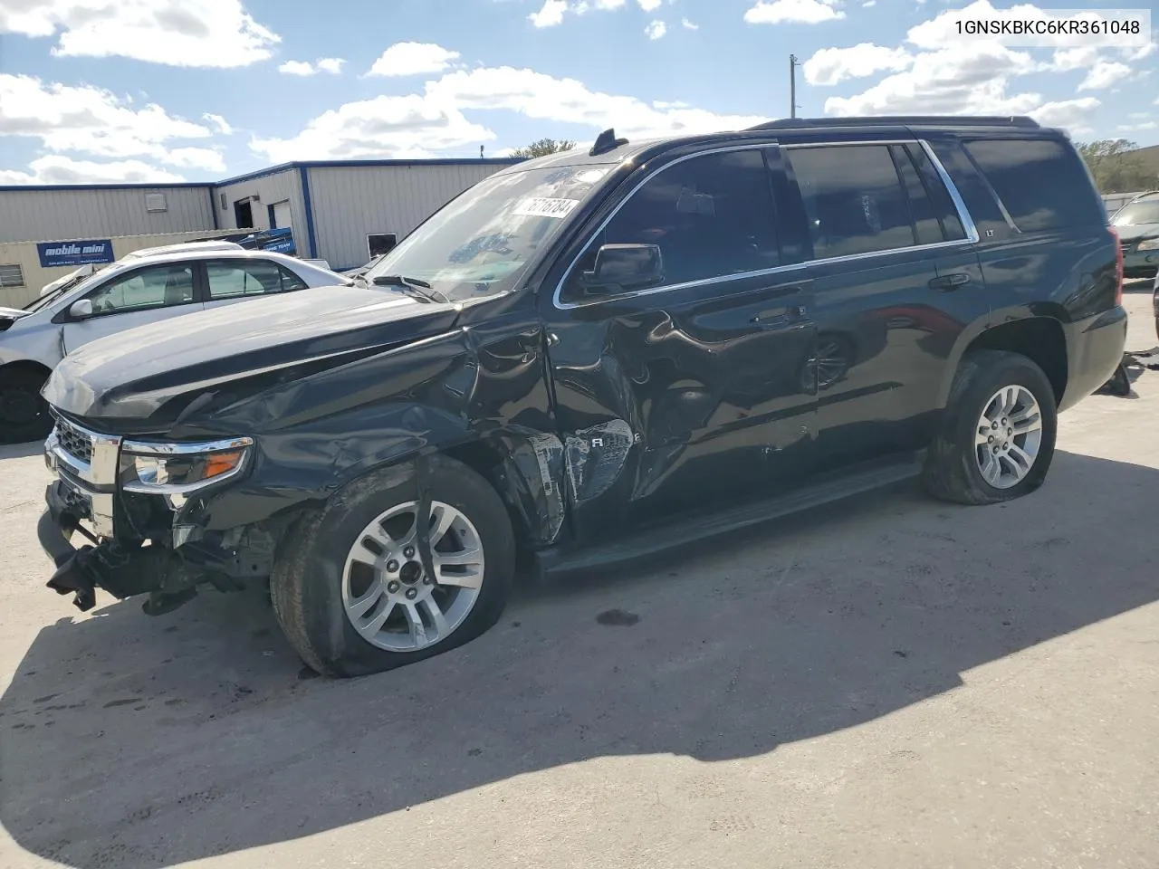 2019 Chevrolet Tahoe K1500 Lt VIN: 1GNSKBKC6KR361048 Lot: 76716784