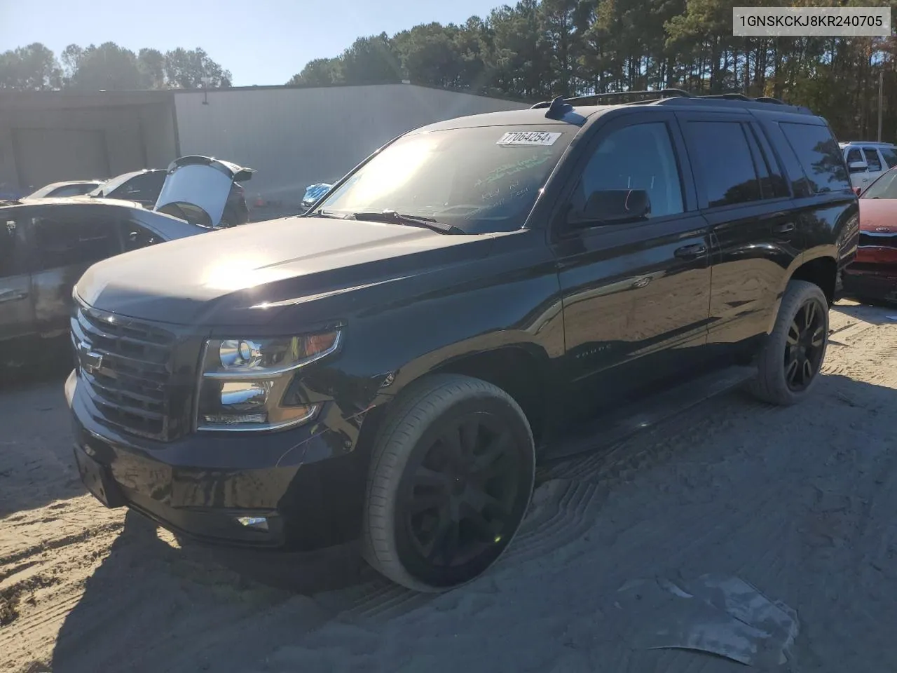 2019 Chevrolet Tahoe K1500 Premier VIN: 1GNSKCKJ8KR240705 Lot: 77064254