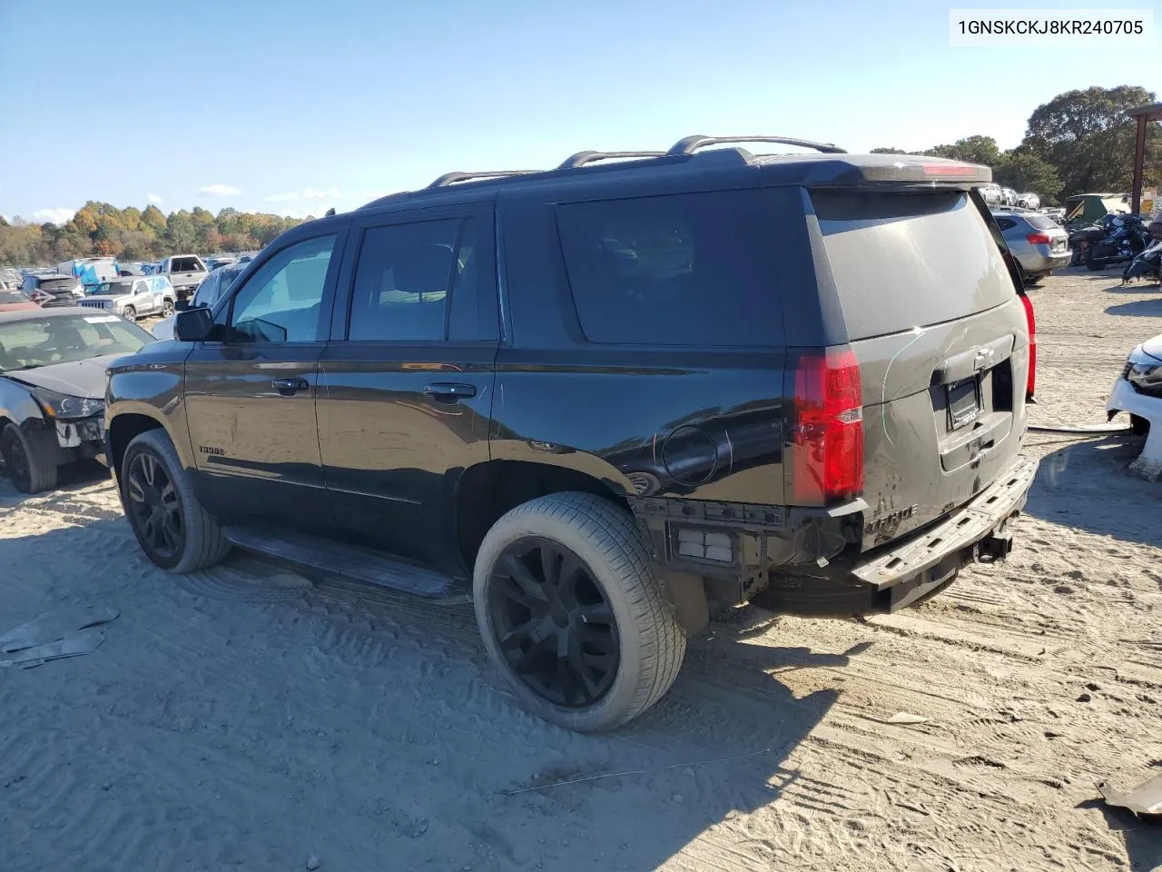 2019 Chevrolet Tahoe K1500 Premier VIN: 1GNSKCKJ8KR240705 Lot: 77064254