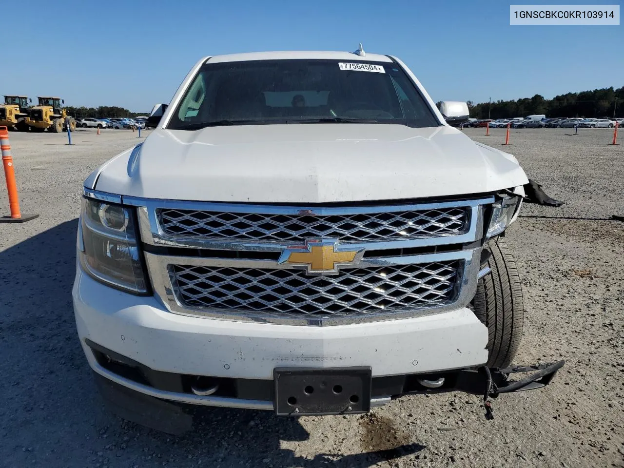 2019 Chevrolet Tahoe C1500 Lt VIN: 1GNSCBKC0KR103914 Lot: 77564504