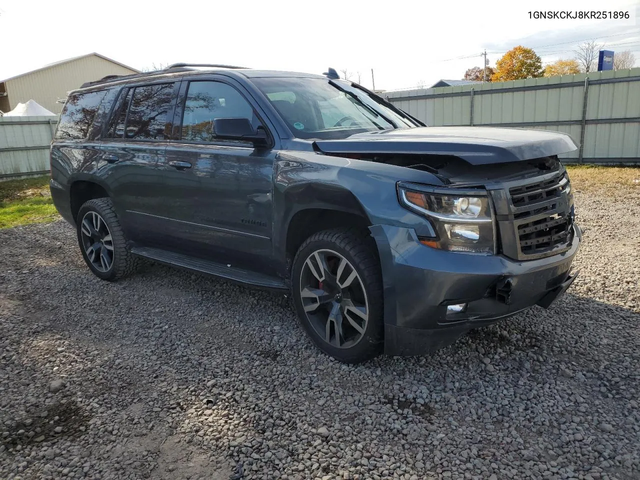 2019 Chevrolet Tahoe K1500 Premier VIN: 1GNSKCKJ8KR251896 Lot: 77634034