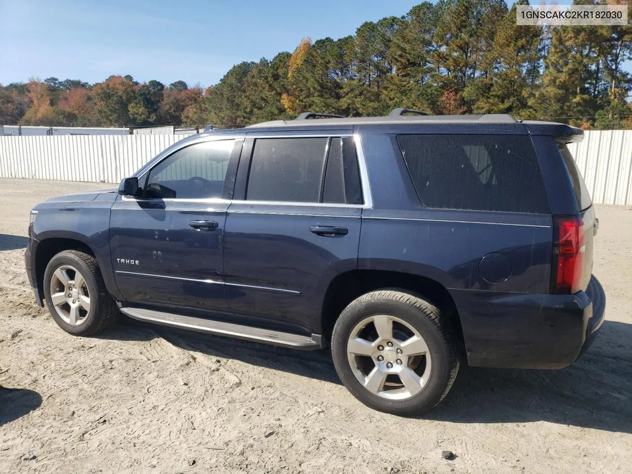 2019 Chevrolet Tahoe C1500 Ls VIN: 1GNSCAKC2KR182030 Lot: 78163604