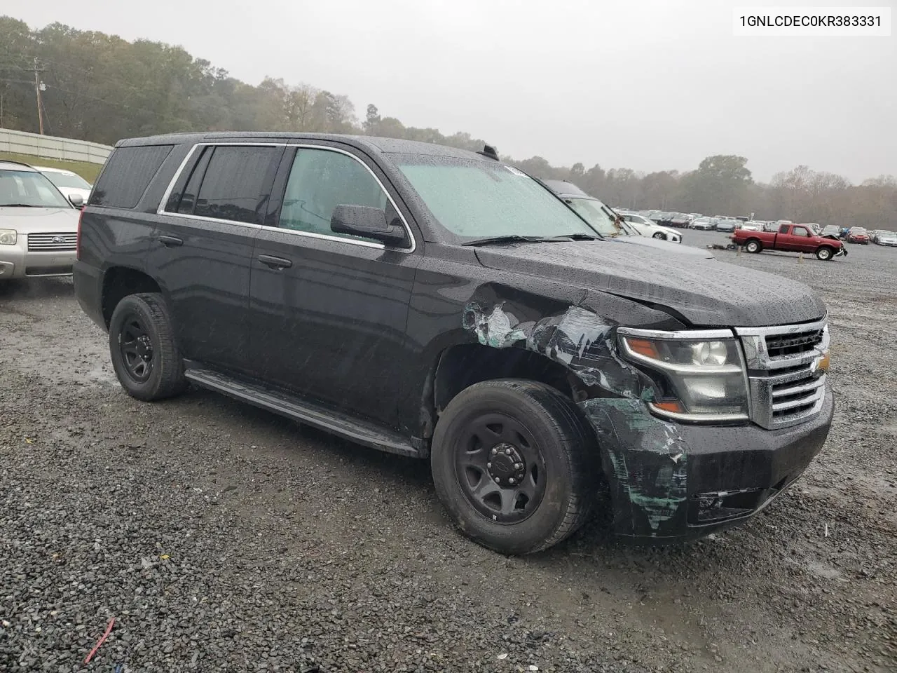 2019 Chevrolet Tahoe Police VIN: 1GNLCDEC0KR383331 Lot: 78184194