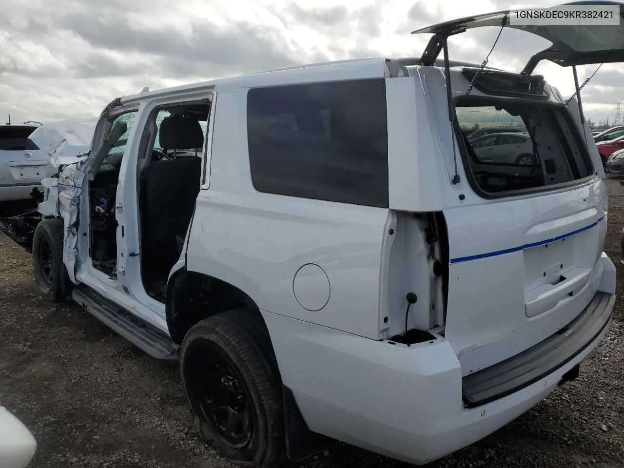 2019 Chevrolet Tahoe Police VIN: 1GNSKDEC9KR382421 Lot: 78816944