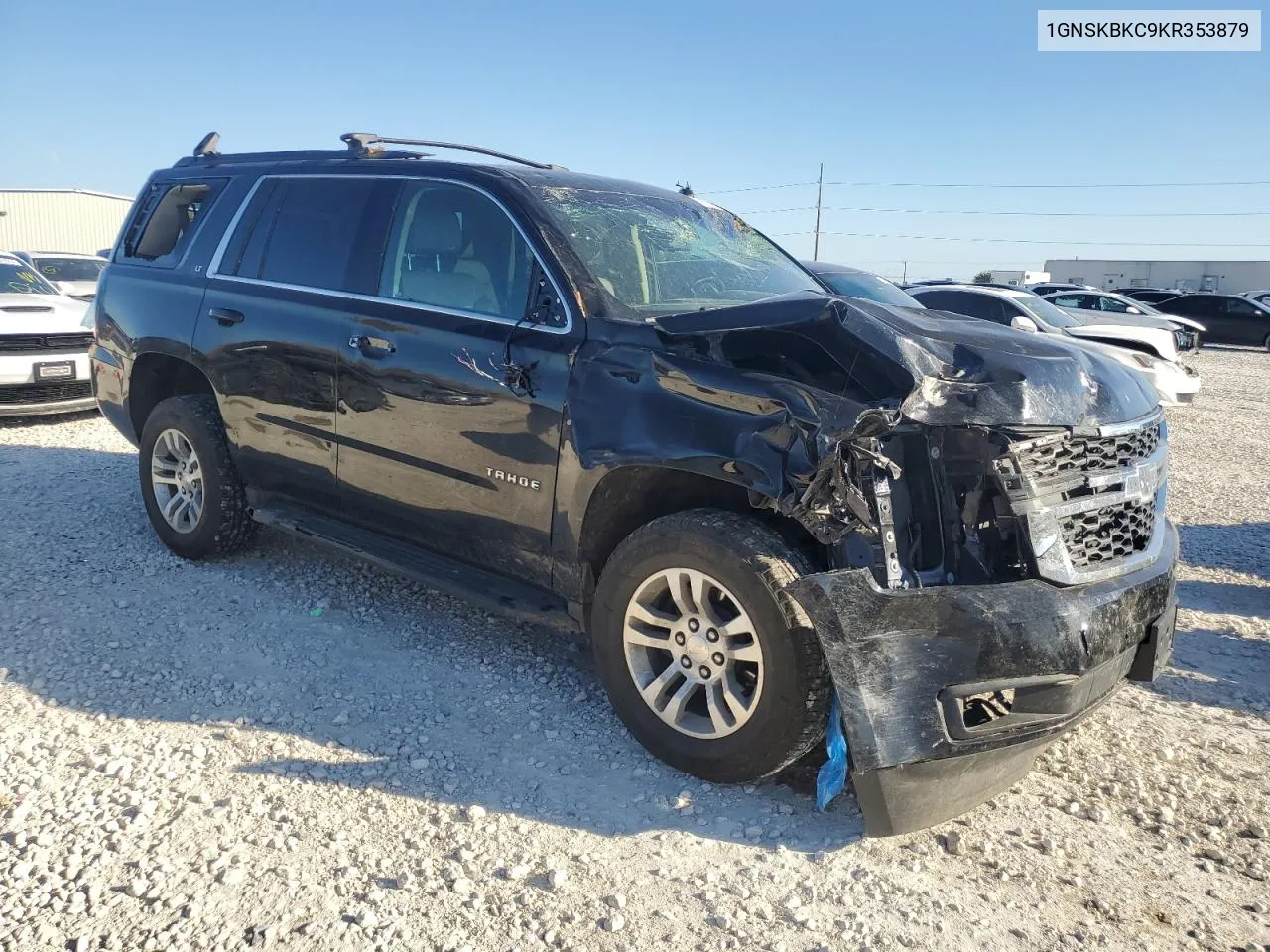 2019 Chevrolet Tahoe K1500 Lt VIN: 1GNSKBKC9KR353879 Lot: 79970754