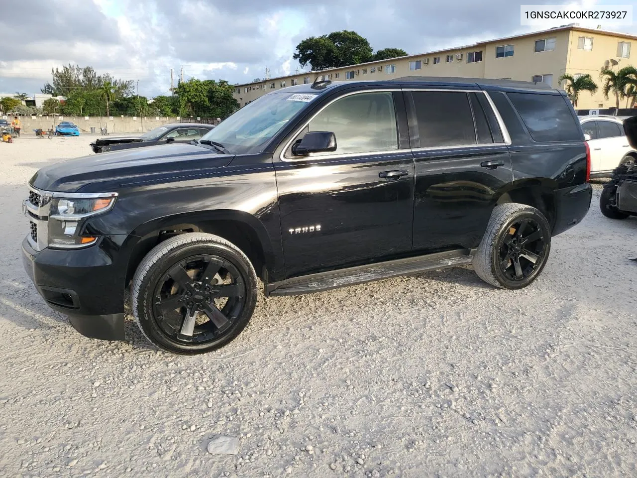 2019 Chevrolet Tahoe C1500 Ls VIN: 1GNSCAKC0KR273927 Lot: 80172044