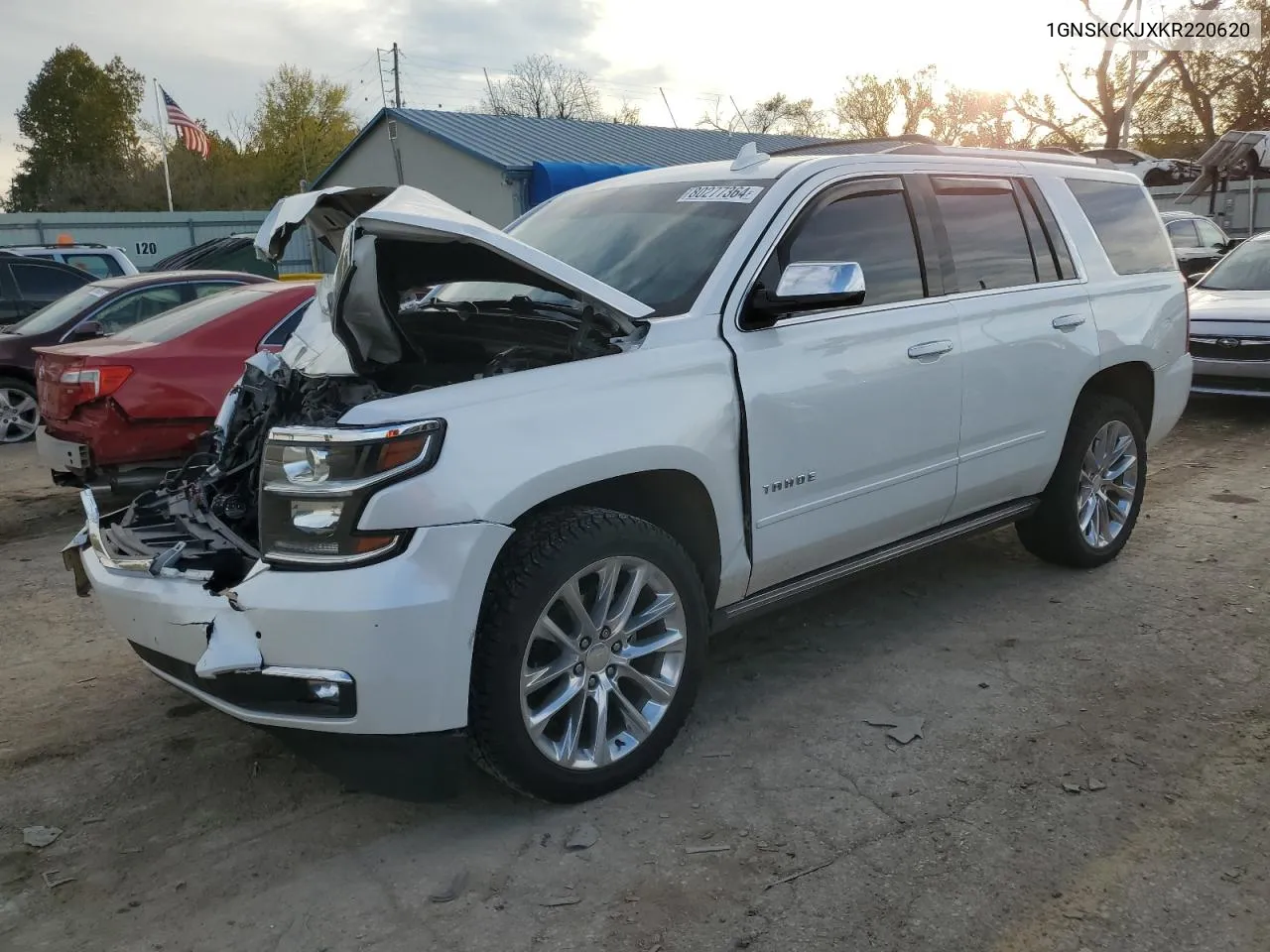 2019 Chevrolet Tahoe K1500 Premier VIN: 1GNSKCKJXKR220620 Lot: 80277364