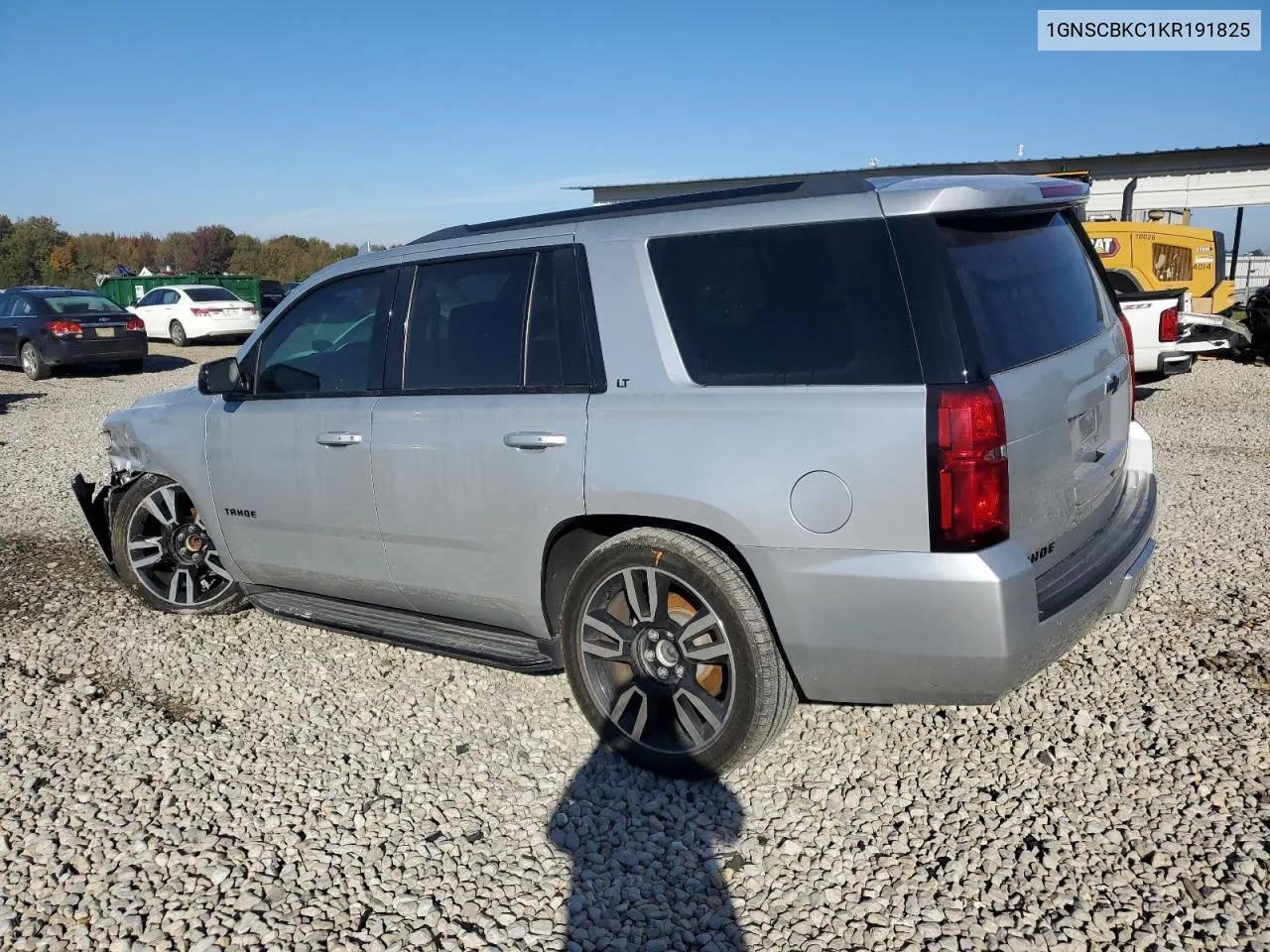 2019 Chevrolet Tahoe C1500 Lt VIN: 1GNSCBKC1KR191825 Lot: 80505484