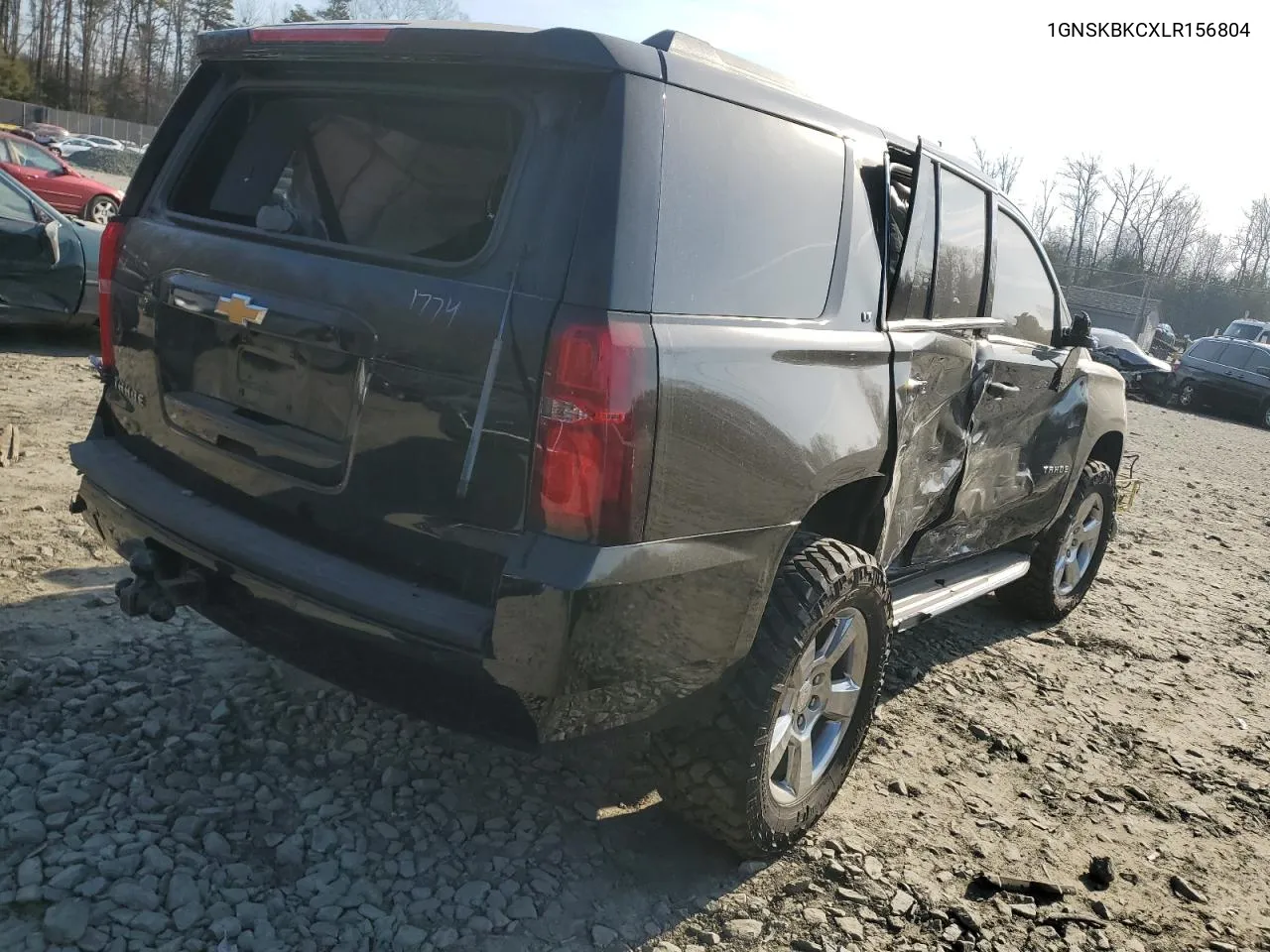 2020 Chevrolet Tahoe K1500 Lt VIN: 1GNSKBKCXLR156804 Lot: 44548544