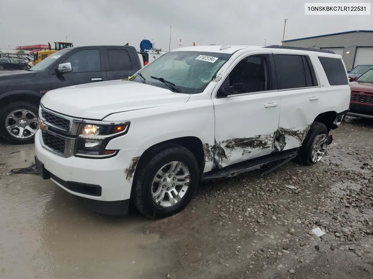 2020 Chevrolet Tahoe K1500 Lt VIN: 1GNSKBKC7LR122531 Lot: 61823194