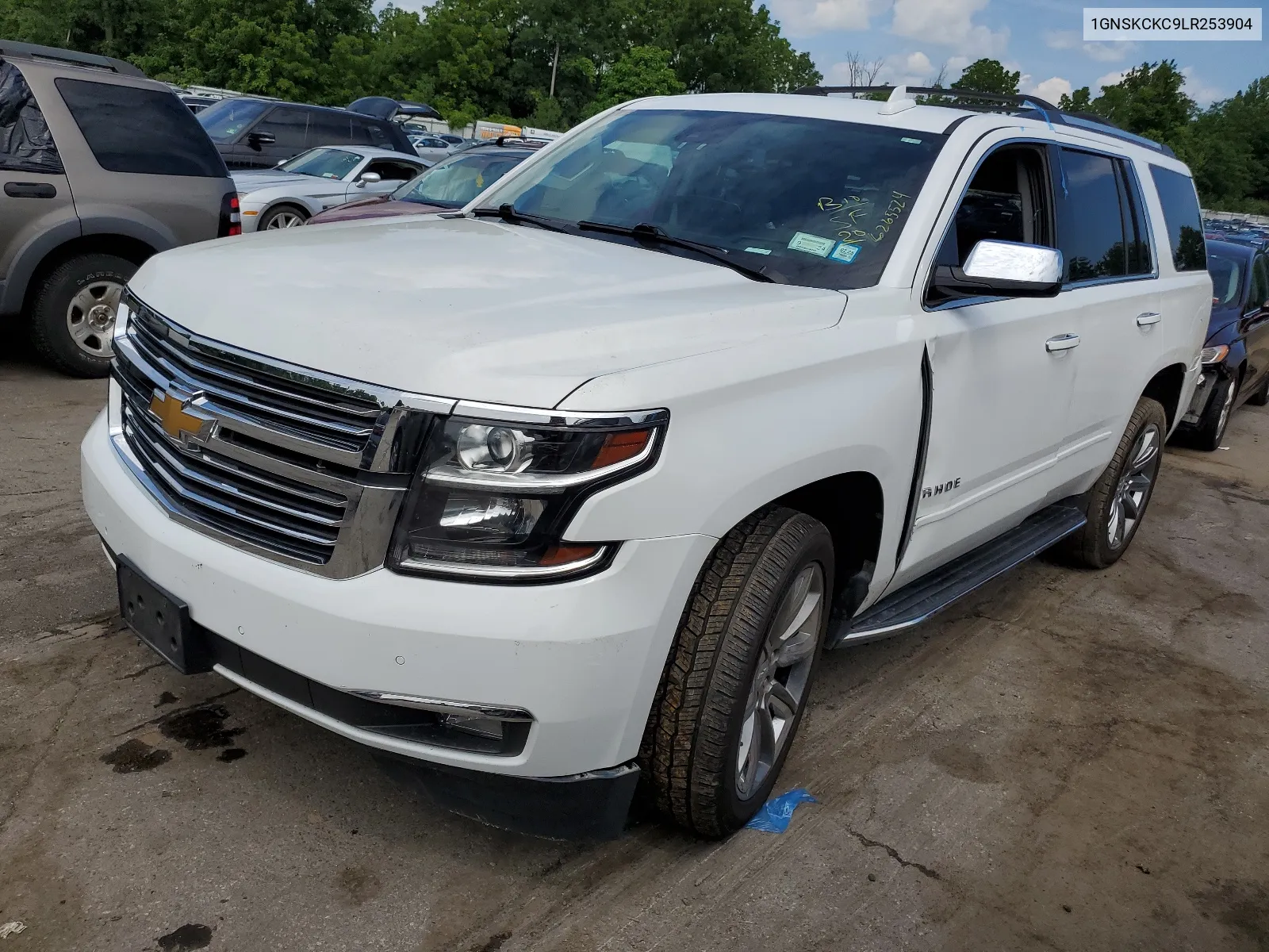 2020 Chevrolet Tahoe K1500 Premier VIN: 1GNSKCKC9LR253904 Lot: 62655254