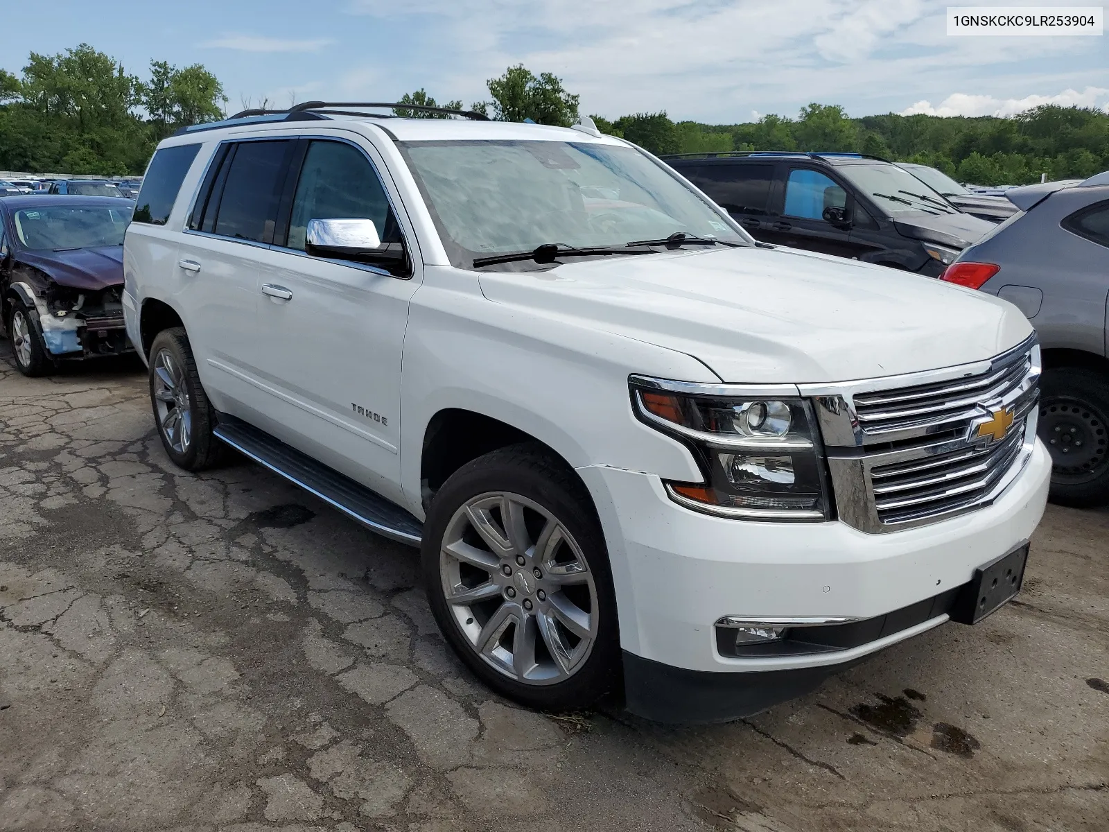 2020 Chevrolet Tahoe K1500 Premier VIN: 1GNSKCKC9LR253904 Lot: 62655254