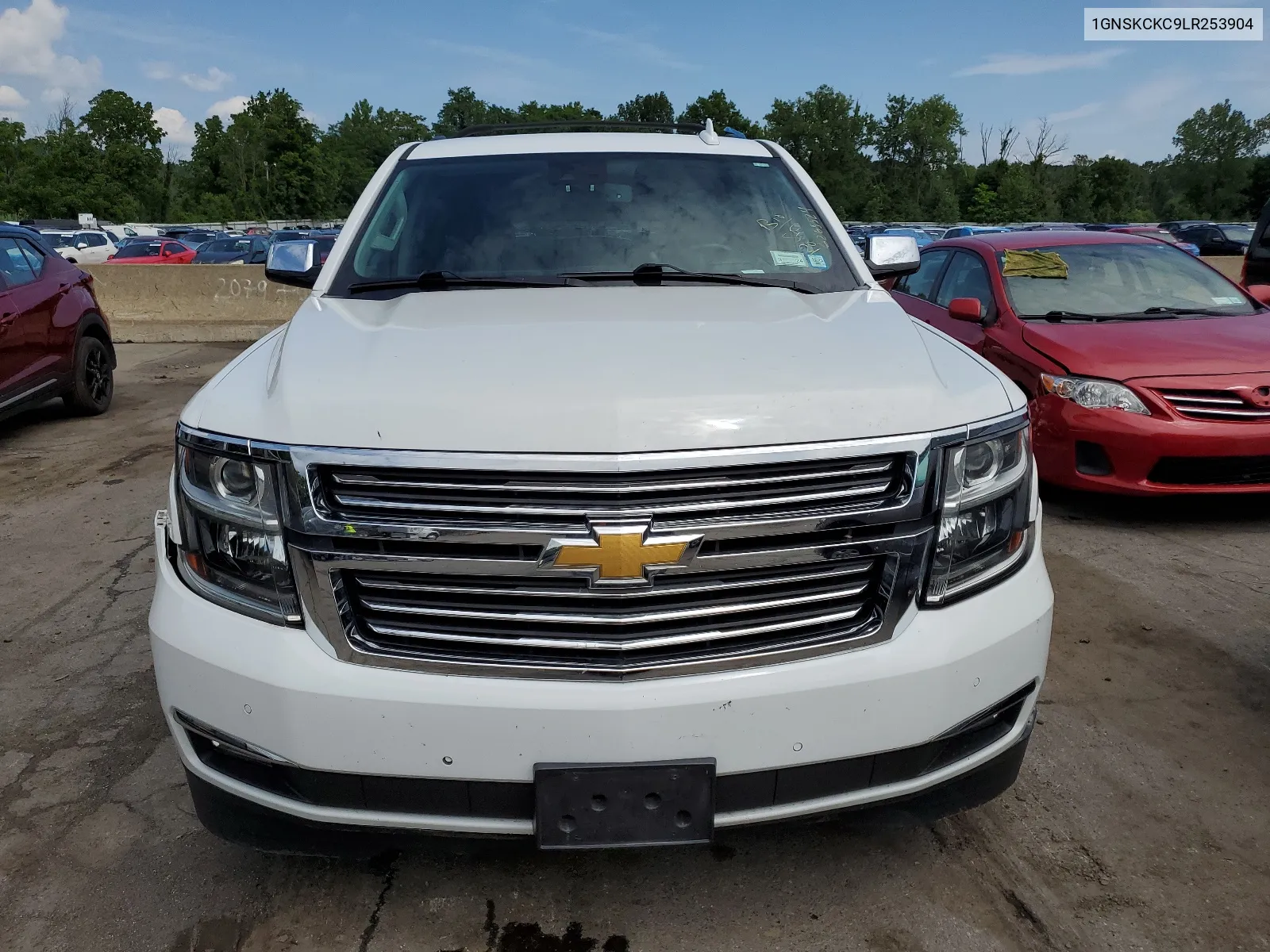 2020 Chevrolet Tahoe K1500 Premier VIN: 1GNSKCKC9LR253904 Lot: 62655254