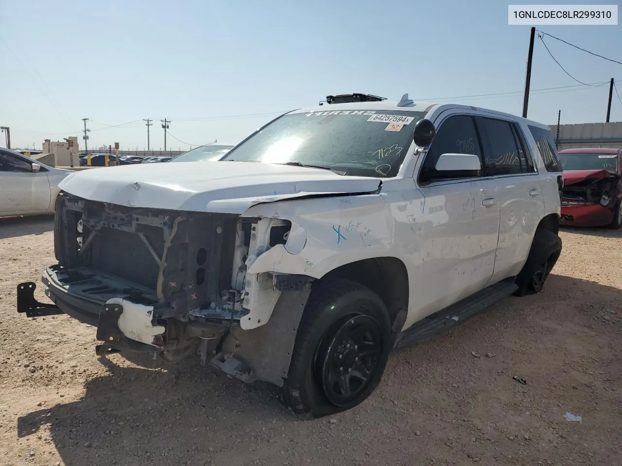 2020 Chevrolet Tahoe Police VIN: 1GNLCDEC8LR299310 Lot: 64257594