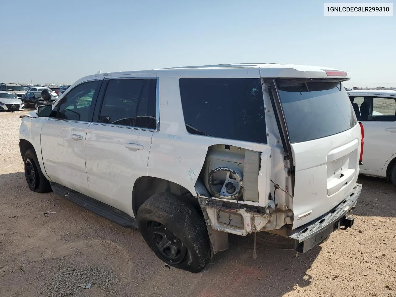 2020 Chevrolet Tahoe Police VIN: 1GNLCDEC8LR299310 Lot: 64257594