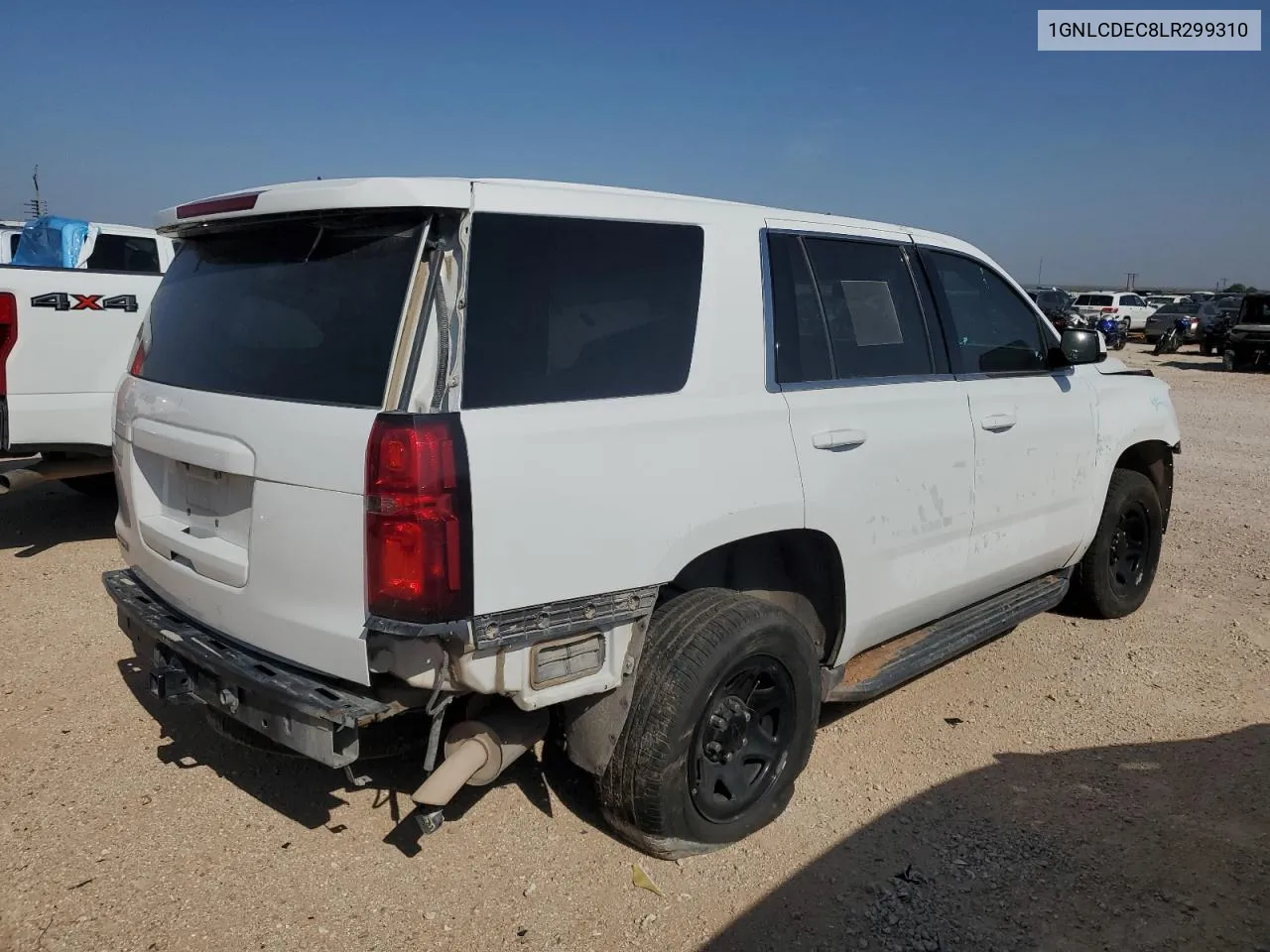 2020 Chevrolet Tahoe Police VIN: 1GNLCDEC8LR299310 Lot: 64257594