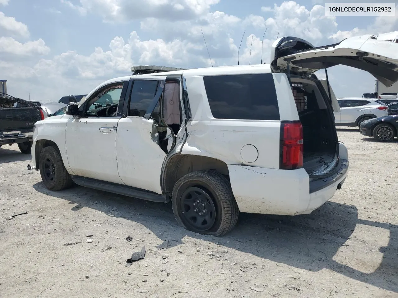 2020 Chevrolet Tahoe Police VIN: 1GNLCDEC9LR152932 Lot: 64589324