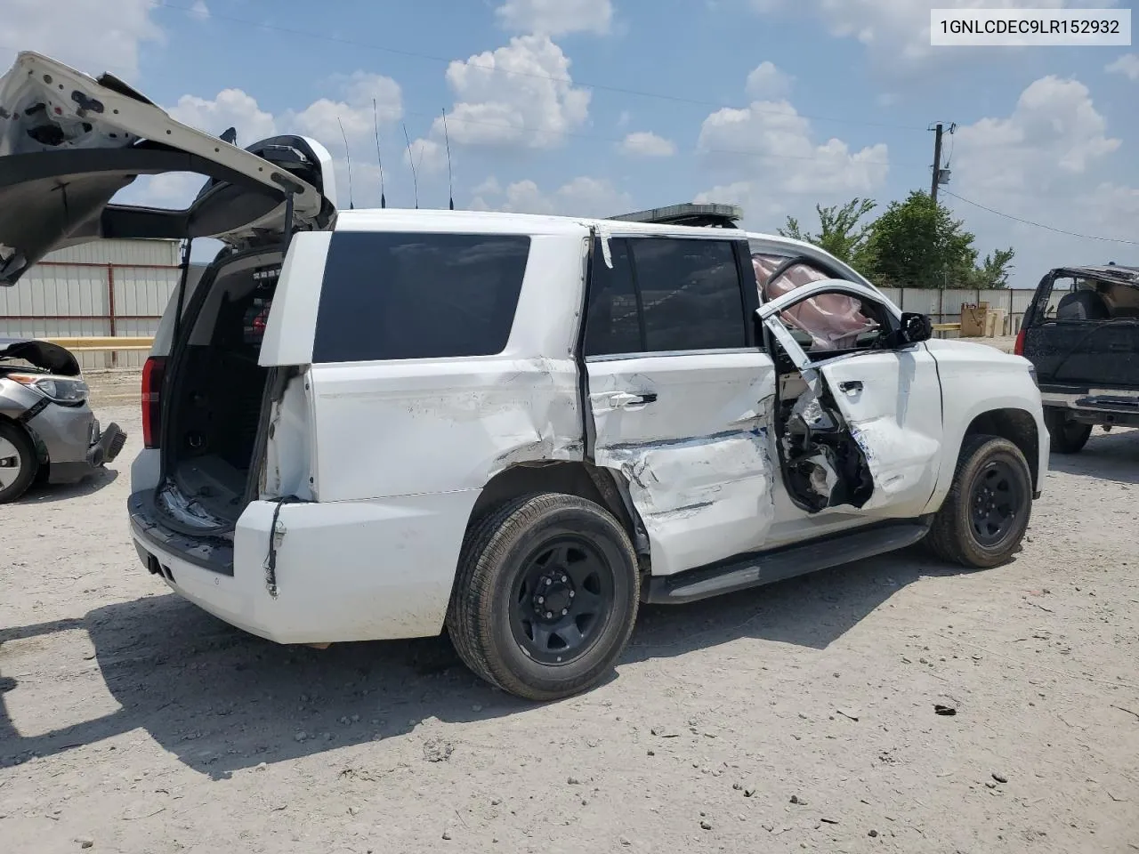 2020 Chevrolet Tahoe Police VIN: 1GNLCDEC9LR152932 Lot: 64589324