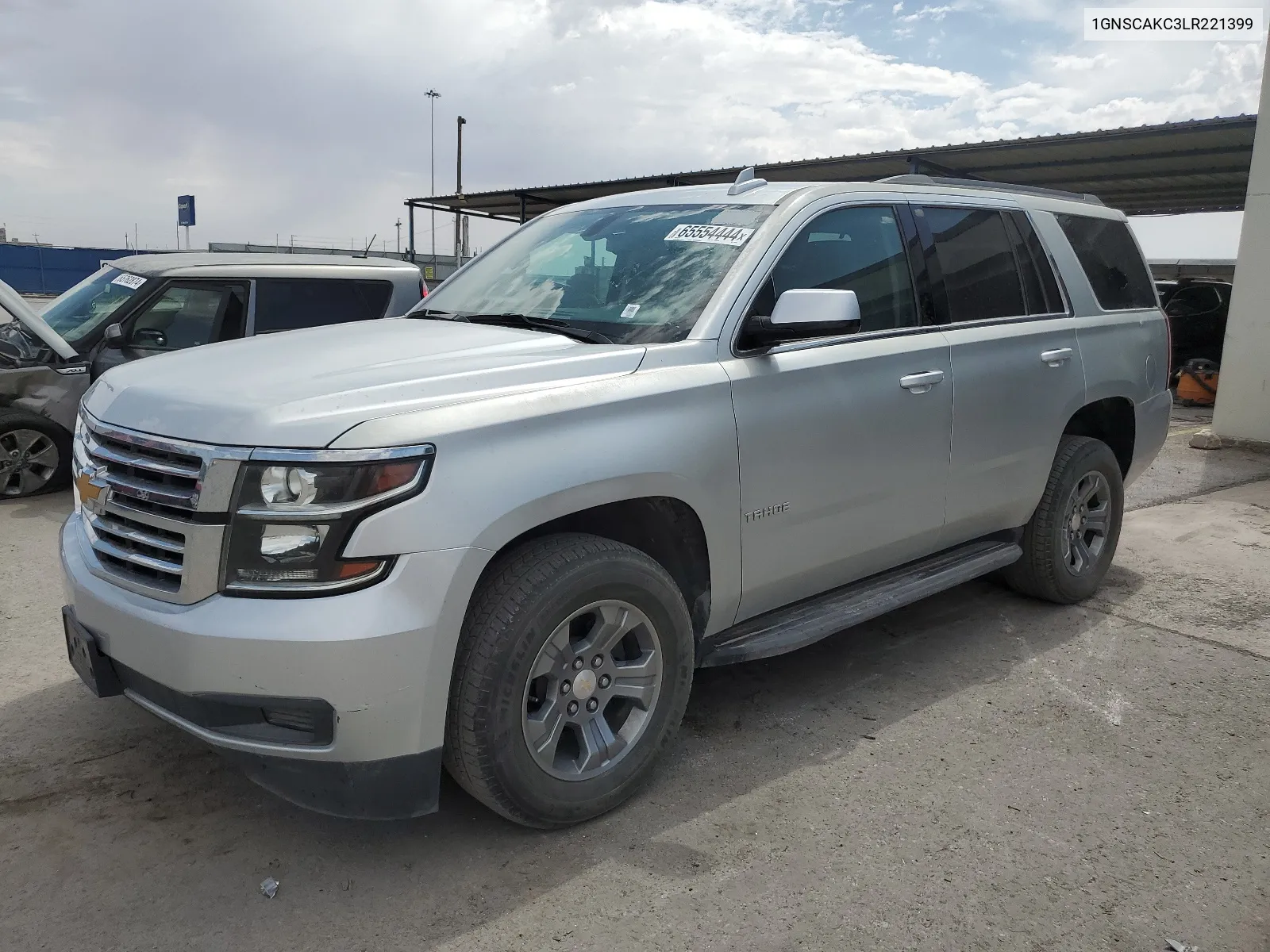 2020 Chevrolet Tahoe C1500 Ls VIN: 1GNSCAKC3LR221399 Lot: 65554444