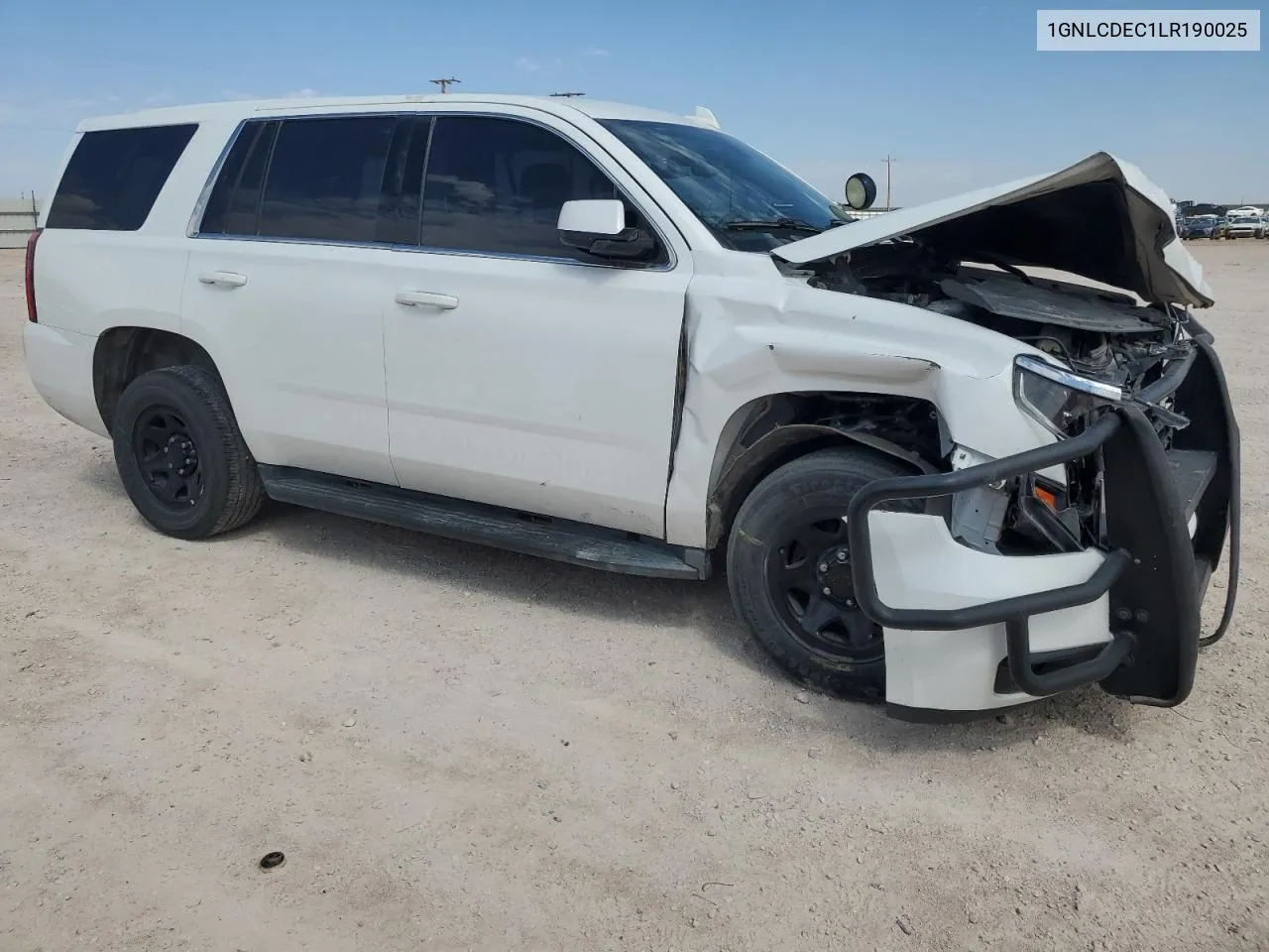 2020 Chevrolet Tahoe Police VIN: 1GNLCDEC1LR190025 Lot: 68536484