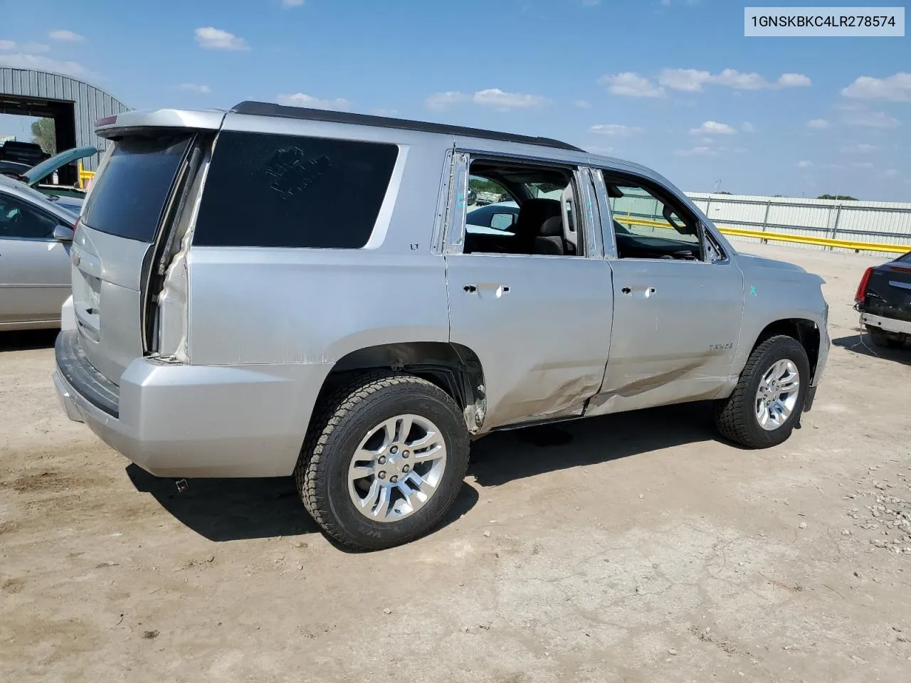 2020 Chevrolet Tahoe K1500 Lt VIN: 1GNSKBKC4LR278574 Lot: 68941934