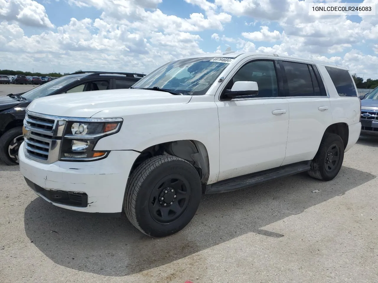 2020 Chevrolet Tahoe Police VIN: 1GNLCDEC0LR246083 Lot: 69794684