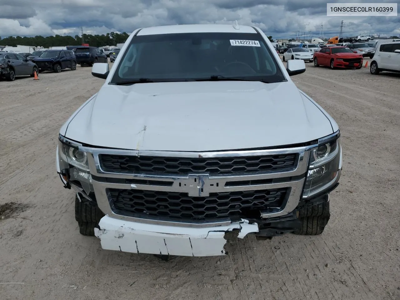 2020 Chevrolet Tahoe C1500 VIN: 1GNSCEEC0LR160399 Lot: 71422274