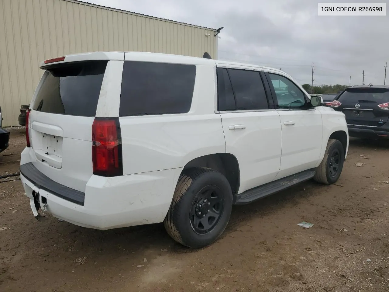 2020 Chevrolet Tahoe Police VIN: 1GNLCDEC6LR266998 Lot: 71562094