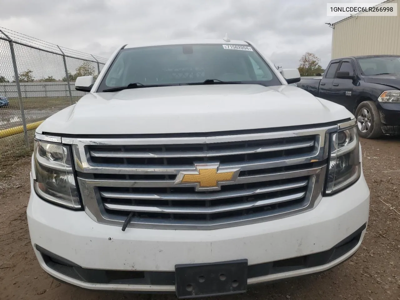 2020 Chevrolet Tahoe Police VIN: 1GNLCDEC6LR266998 Lot: 71562094