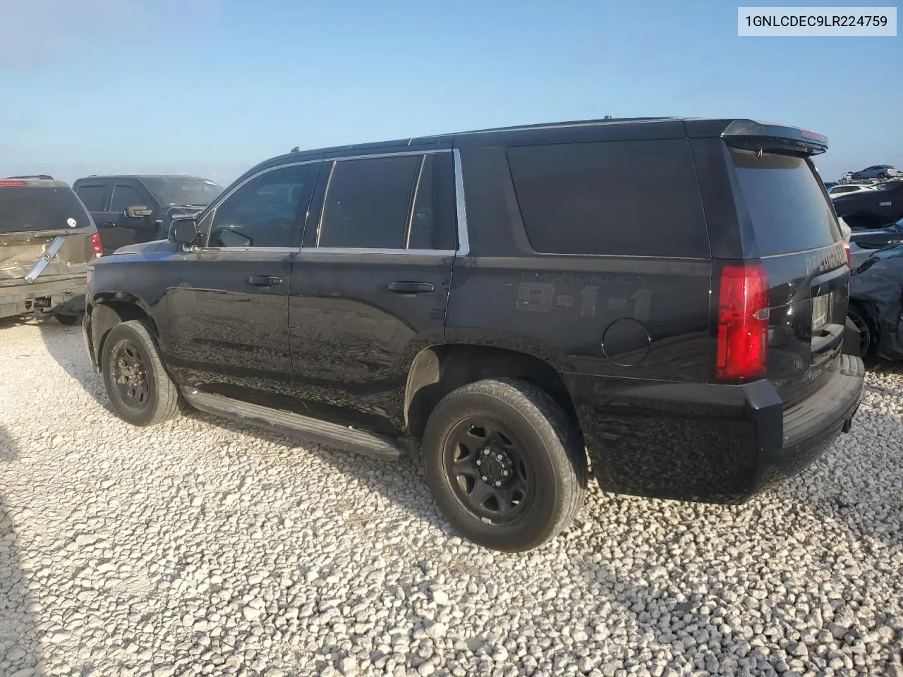 2020 Chevrolet Tahoe Police VIN: 1GNLCDEC9LR224759 Lot: 71973394