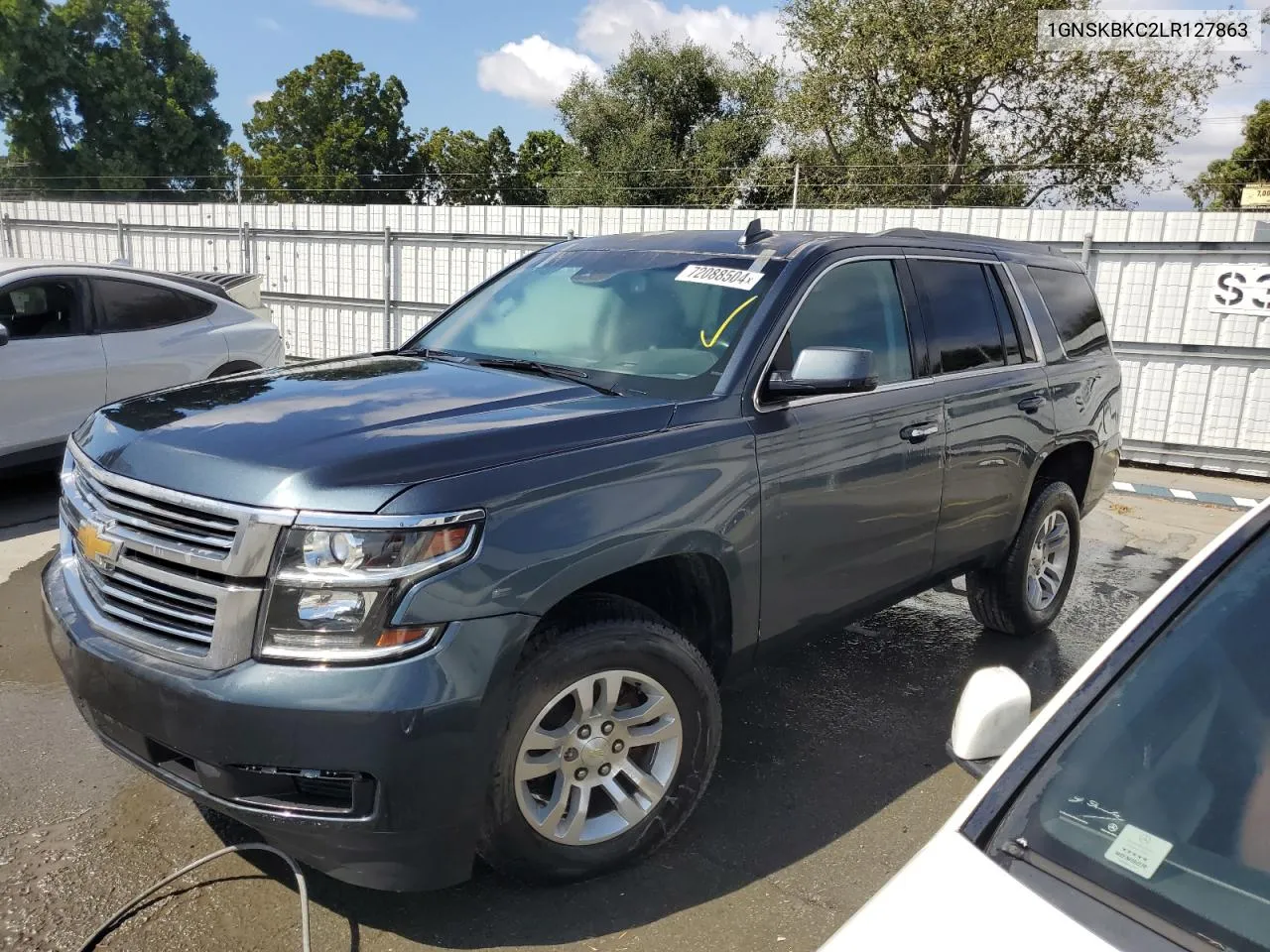 2020 Chevrolet Tahoe K1500 Lt VIN: 1GNSKBKC2LR127863 Lot: 72088504