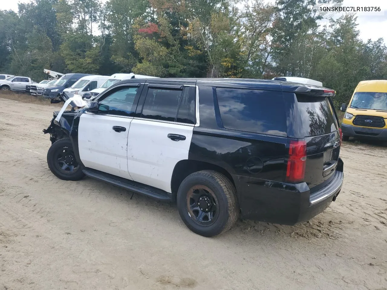 2020 Chevrolet Tahoe Police VIN: 1GNSKDEC7LR183756 Lot: 72592194