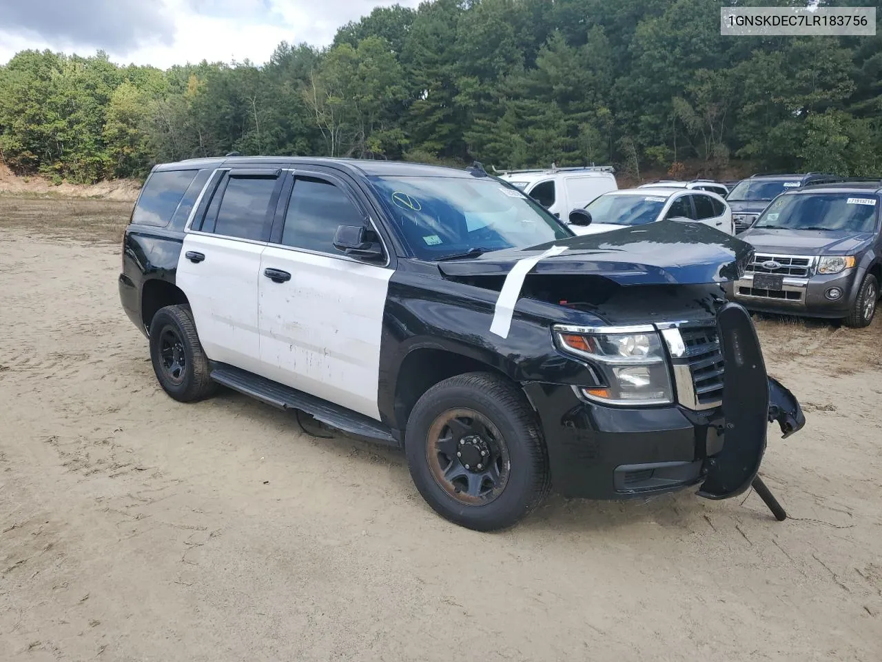 2020 Chevrolet Tahoe Police VIN: 1GNSKDEC7LR183756 Lot: 72592194