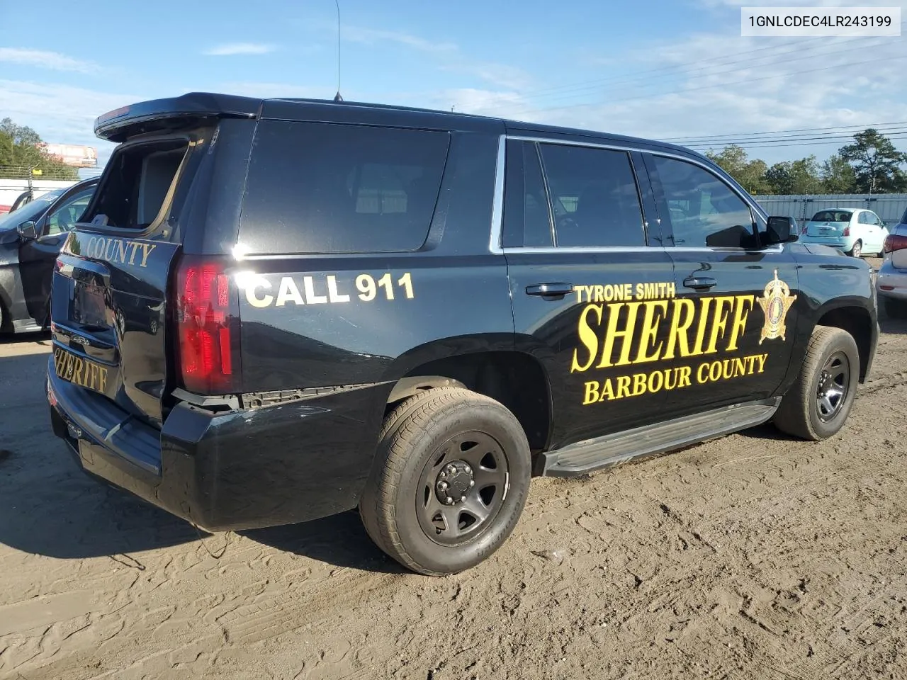 2020 Chevrolet Tahoe Police VIN: 1GNLCDEC4LR243199 Lot: 73032674